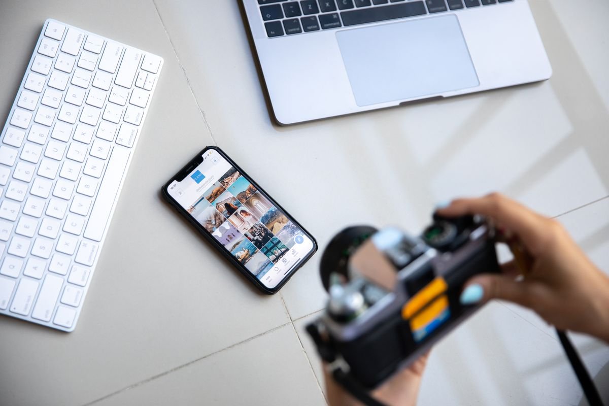Création de contenu visuel pour une campagne Instagram