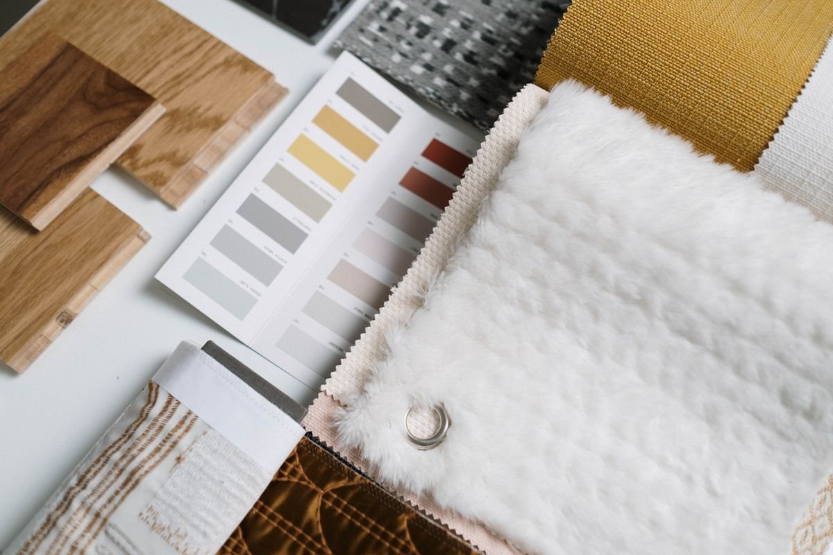Nuancier et échantillons de couleurs pour la création d'épingles Pinterest