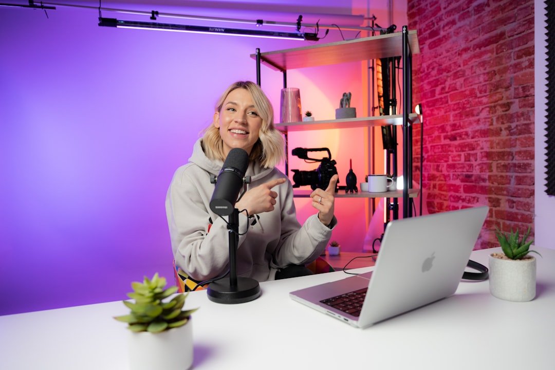 Tournage en studio pour la production de contenus vidéo destinés aux campagnes publicitaires